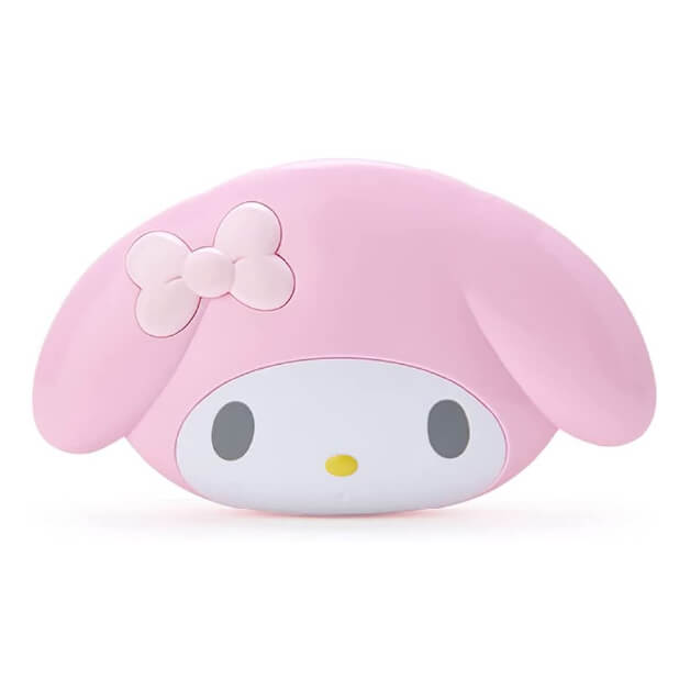 サンリオ マイメロディ フェイス形ミラー&コームセット-驚安の殿堂